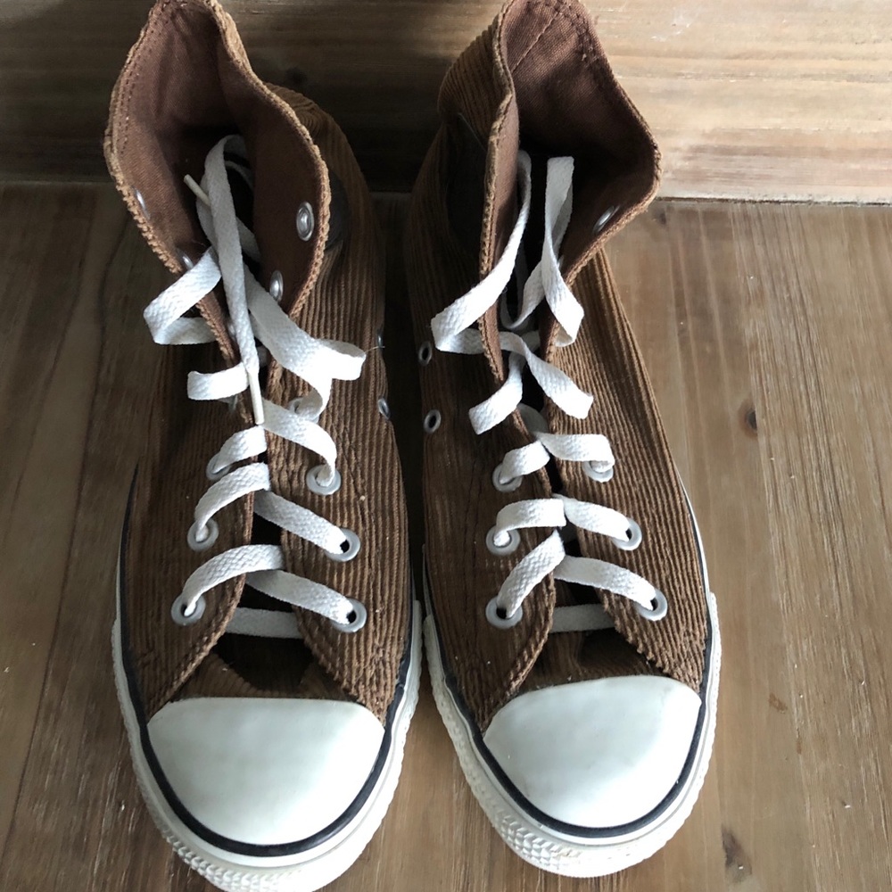 Converse Corduroy Fabric High-Top Sneakers